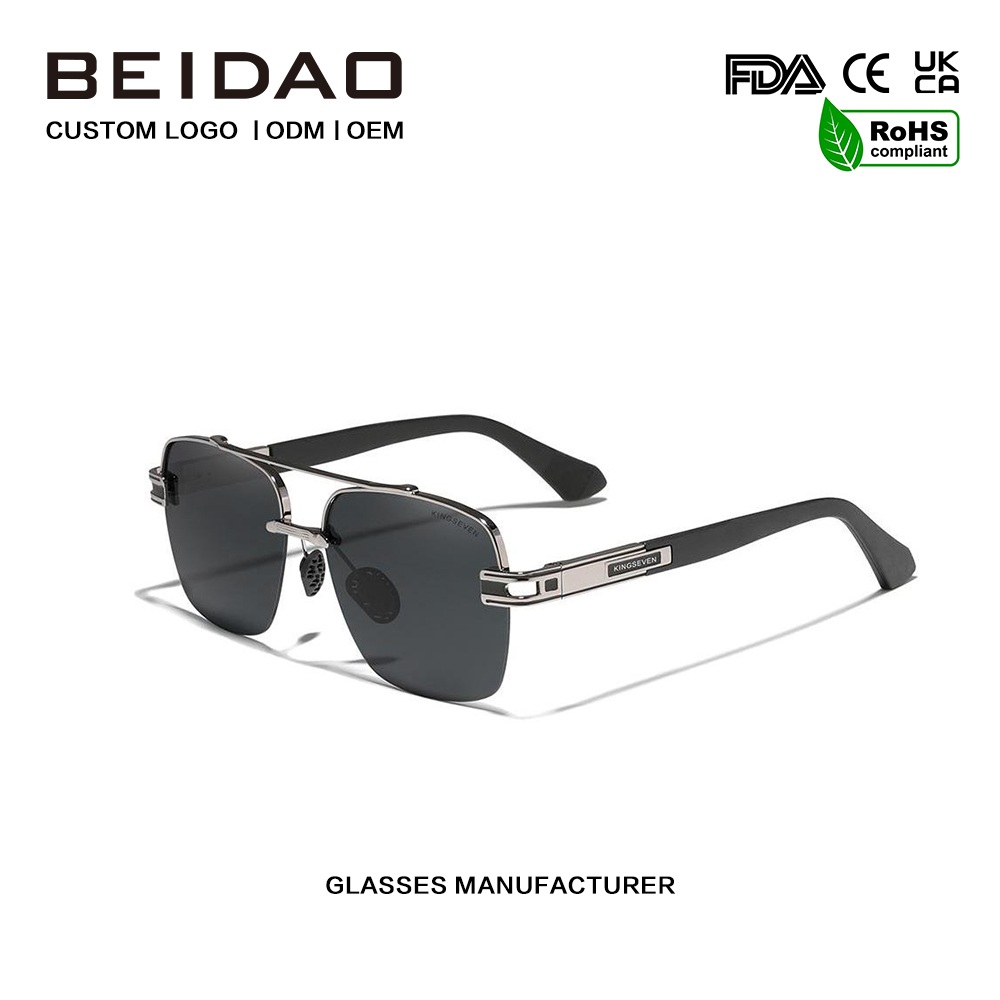 Шарене ретро поларизоване сунчане наочаре квадратне нијансе